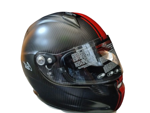 CASCO CAST CM5 CRO- RACE CARBON BLACK RED MATT