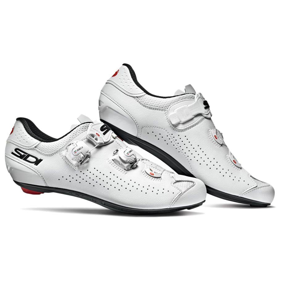 Zapatillas de ciclismo ruta Sidi Genius 10 White premium