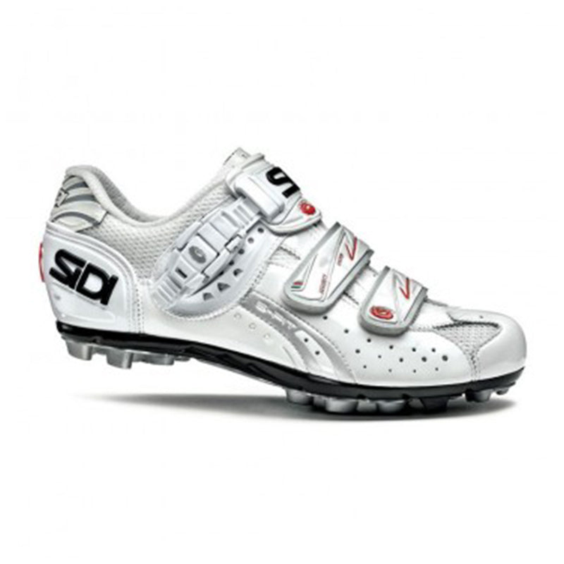 Zapatillas de ciclismo Sidi MTB Eagle 5 Fit Women White White Lucido compatibles con SPD