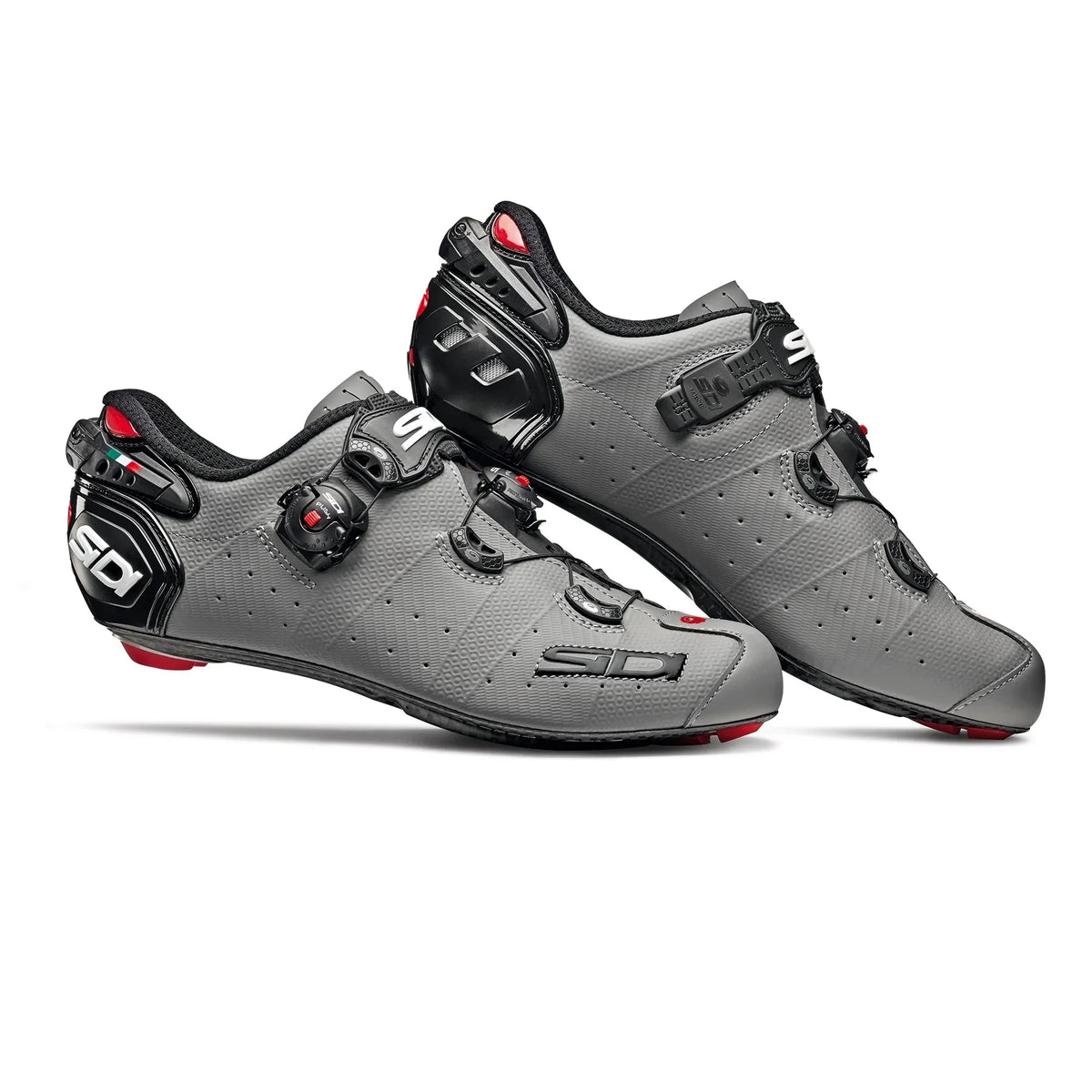 Zapatillas de ciclismo Sidi Wire 2 Carbon grises con suela de carbono