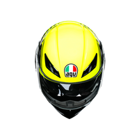 Casco Modular para Moto AGV Compact ST Detroit Amarillo Fluo