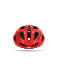 Vista frontal del casco Rudy Project Strym rojo brillante