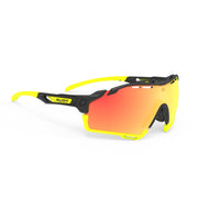 LENTE RUDY CUTLINE BLACK MATE MULTI LASER ORANGE