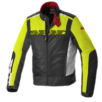 CHAMARRA SPIDI SOLAR NET SPORT YELLOW