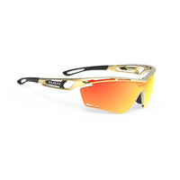 LENTE RUDY TRALYX GOLD VELVET MICA MULTI LASER ORANGE
