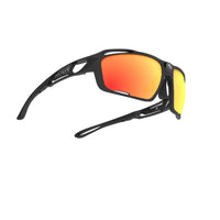 LENTE RUDY SINTRYX BLACK MAT MICA MULTI LASER ORANGE