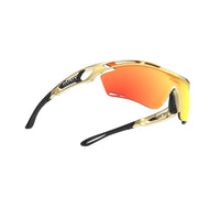 LENTE RUDY TRALYX GOLD VELVET MICA MULTI LASER ORANGE