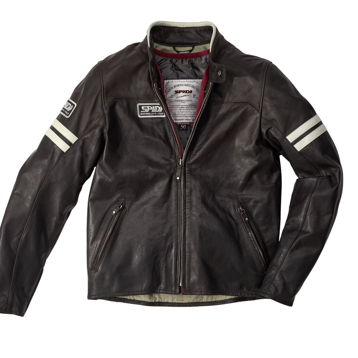 CHAMARRA SPIDI VINTAGE PELLE BROWN