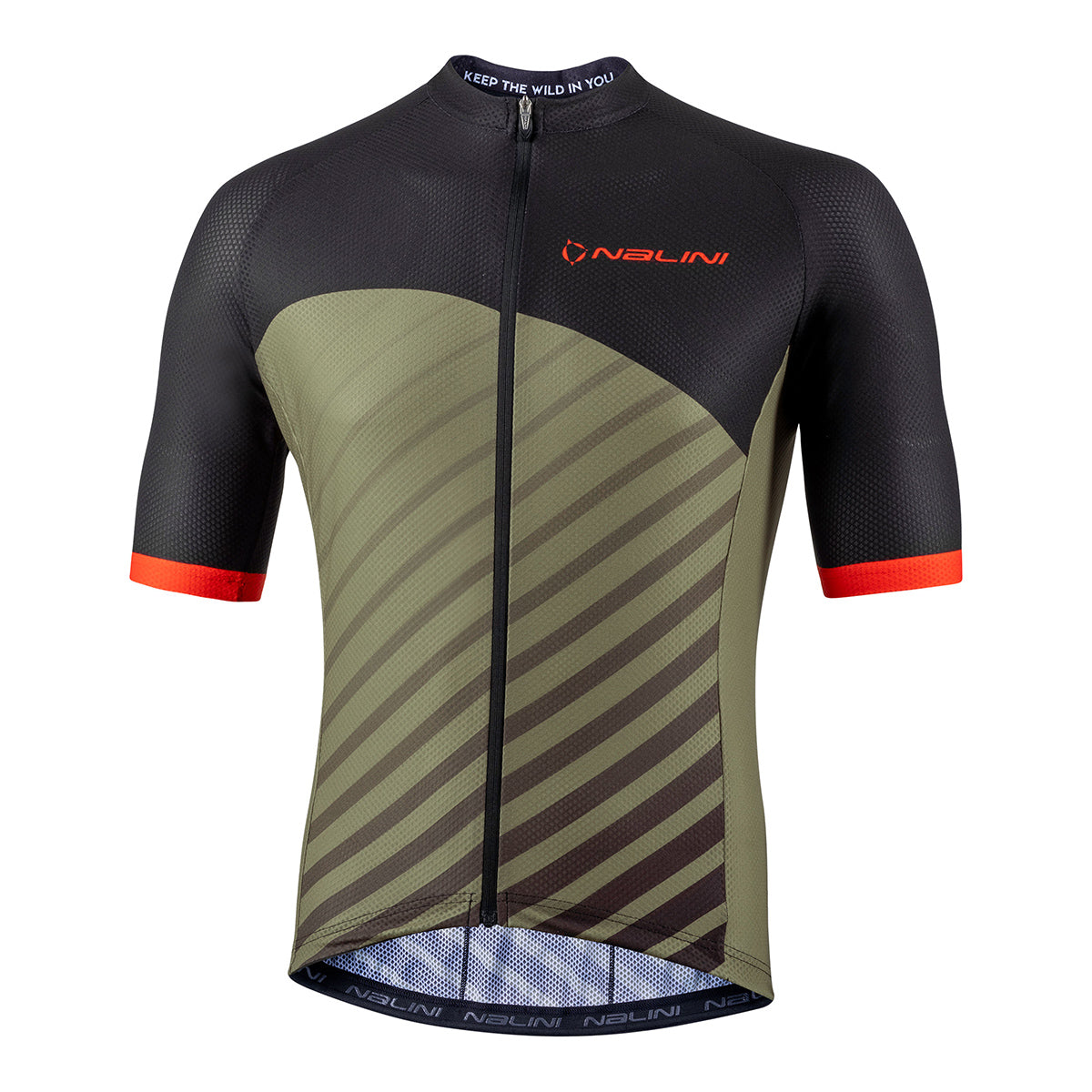 PLAYERA NALINI BAS CROSS GREEN