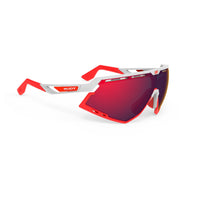 LENTE RUDY DEFENDER WHITE GLOSS MULTI LASER RED