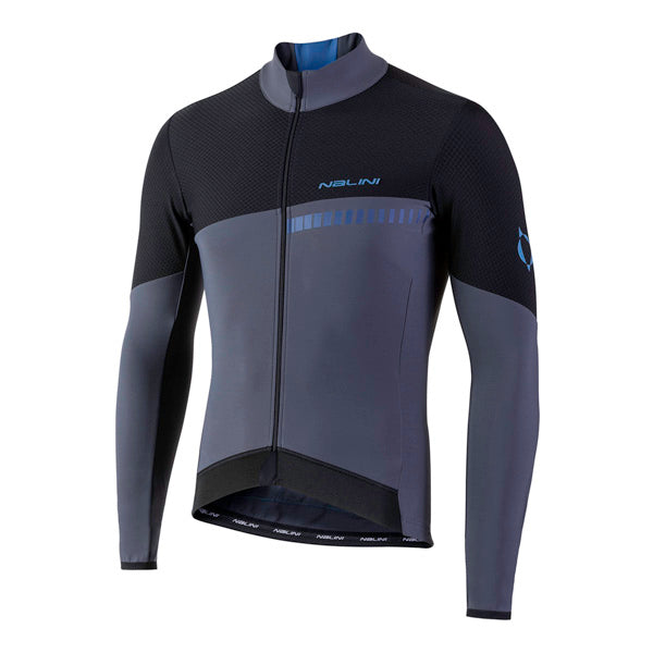 PLAYERA NALINI M/L AIX XWARM BLACK