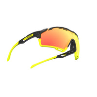 LENTE RUDY CUTLINE BLACK MATE MULTI LASER ORANGE