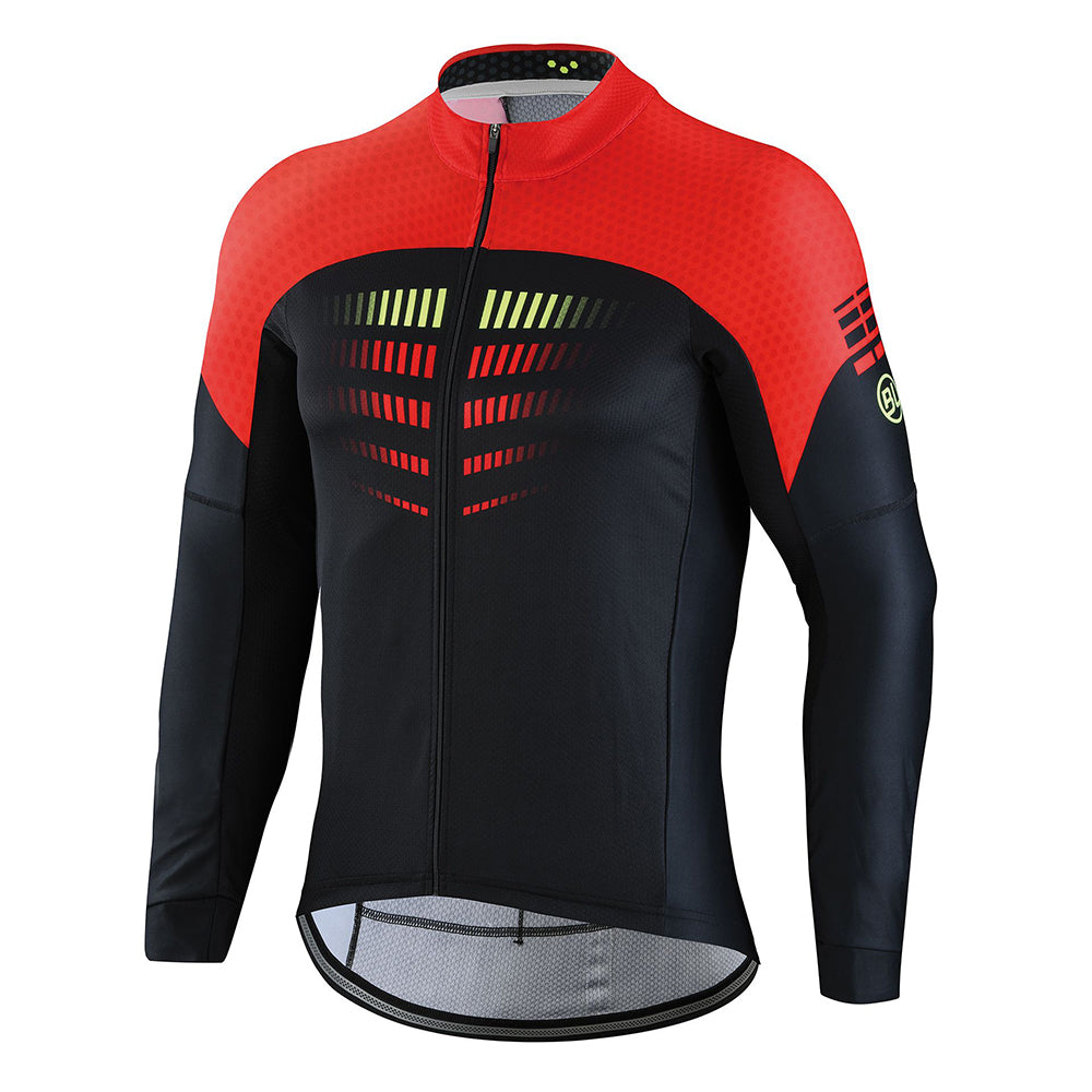 PLAYERA BICYCLE AERO 3.0 M/LARGA RED