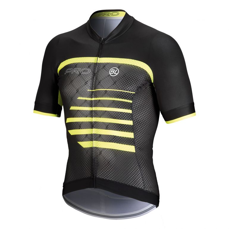 PLAYERA BICYCLE PRO BLACK YELLOW