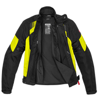 CHAMARRA SPIDI FLASH EVO NET WIND YELLOW