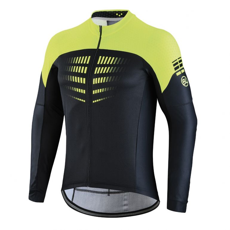 PLAYERA BICYCLE AERO 3.0 M/LARGA YELLOW