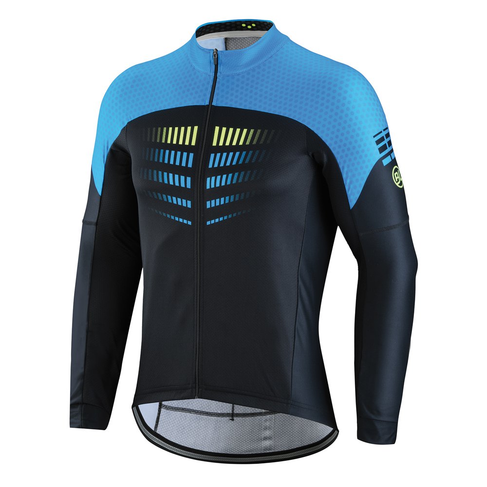 PLAYERA BICYCLE AERO 3.0 M/LARGA BLUE