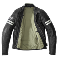 CHAMARRA SPIDI VINTAGE PIEL BLACK ICE