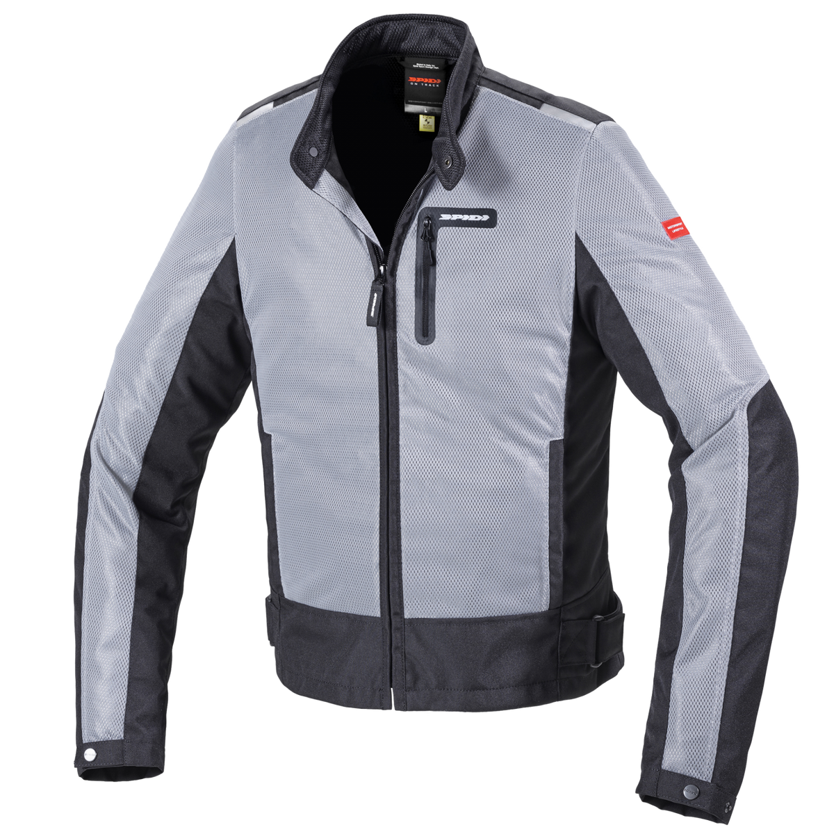CHAMARRA SPIDI SOLAR NET GREY BLACK