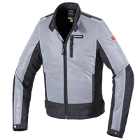 CHAMARRA SPIDI SOLAR NET GREY BLACK