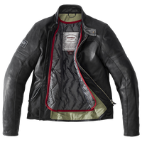 CHAMARRA SPIDI VINTAGE PIEL BLACK