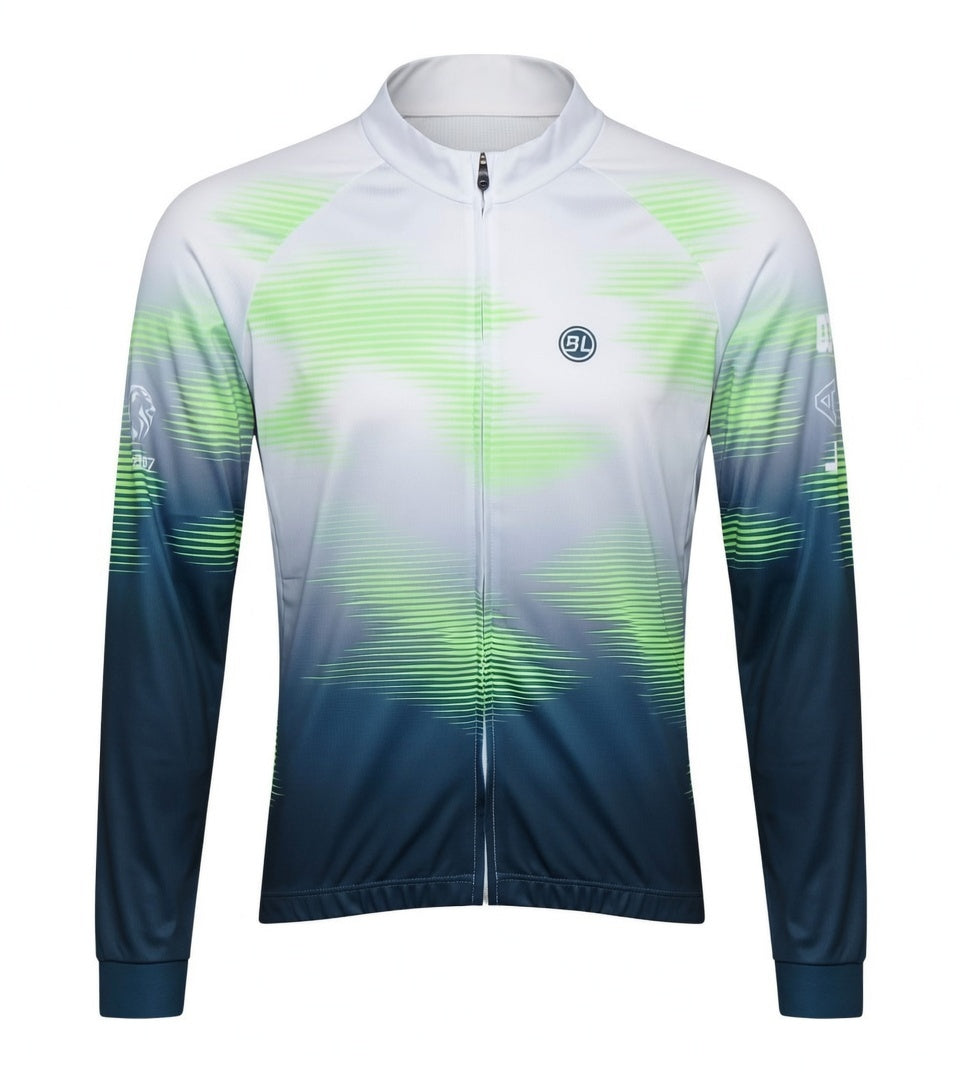 JERSEY BICYCLE LINE CYCLONE MAN VERDE