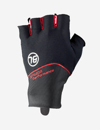 GUANTES BICYCLE STRADA NEGRO ROJO
