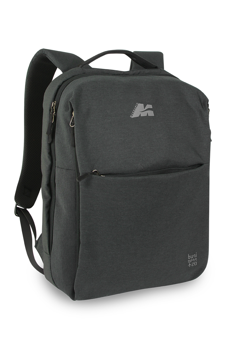 MOCHILA MARSUPIO BUSINESS BLACK GREY