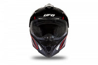 CASCO UFO HE182 BLACK RED