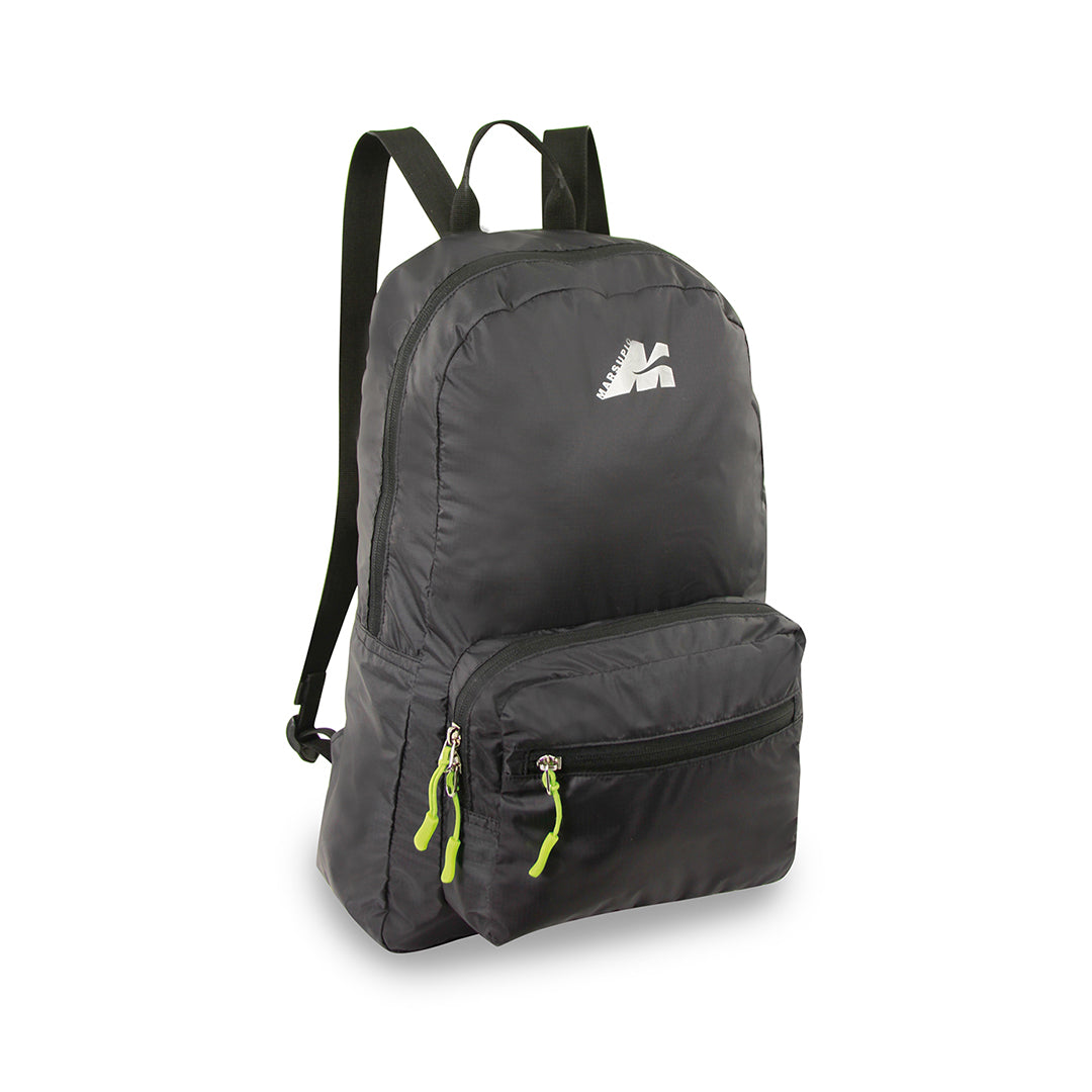 MOCHILA / CANGURERA MARSUPIO EN NYLON BLACK FLASHOOM140