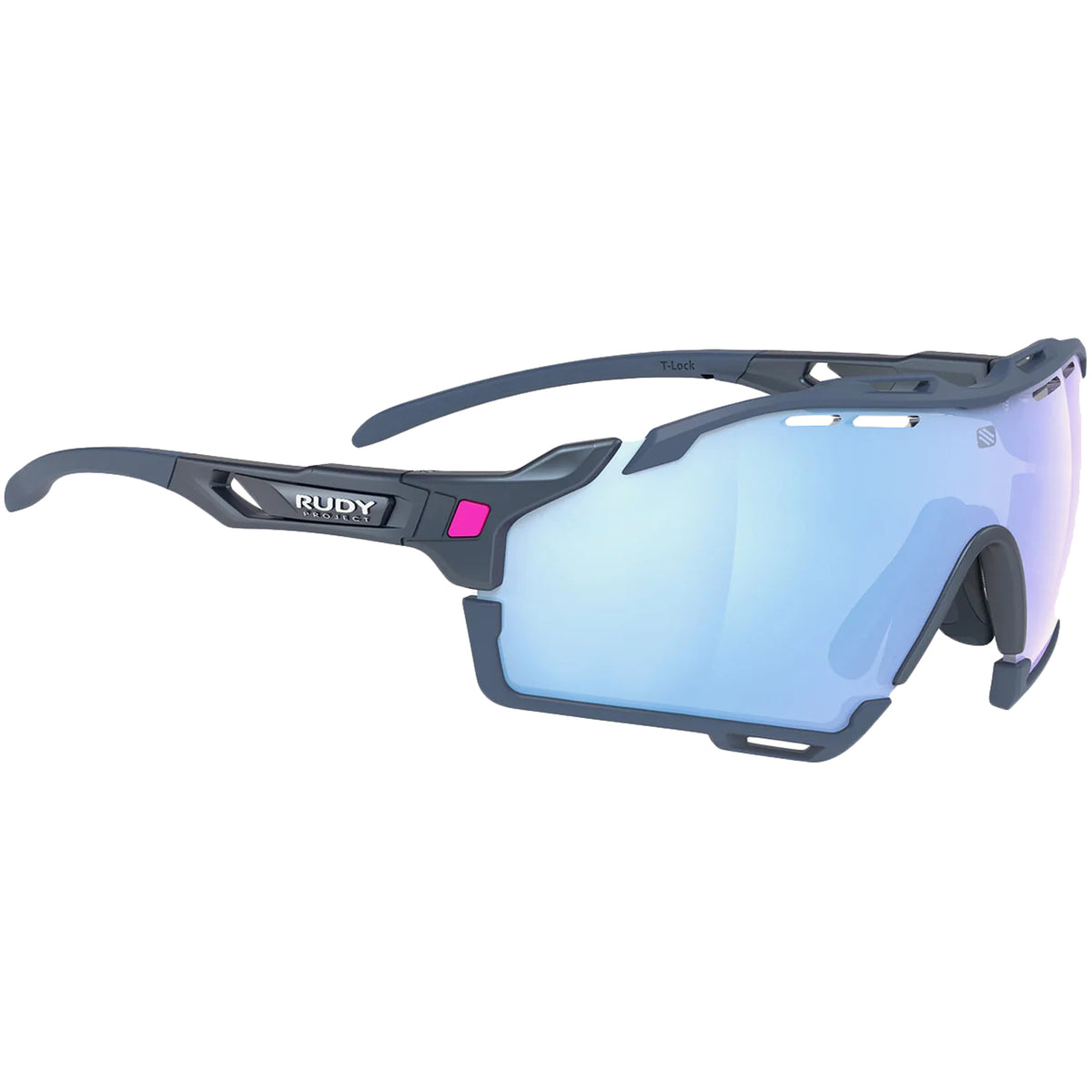 LENTES RUDY PROJECT CUTLINE COSMIC BLUE MATT MLS ICE