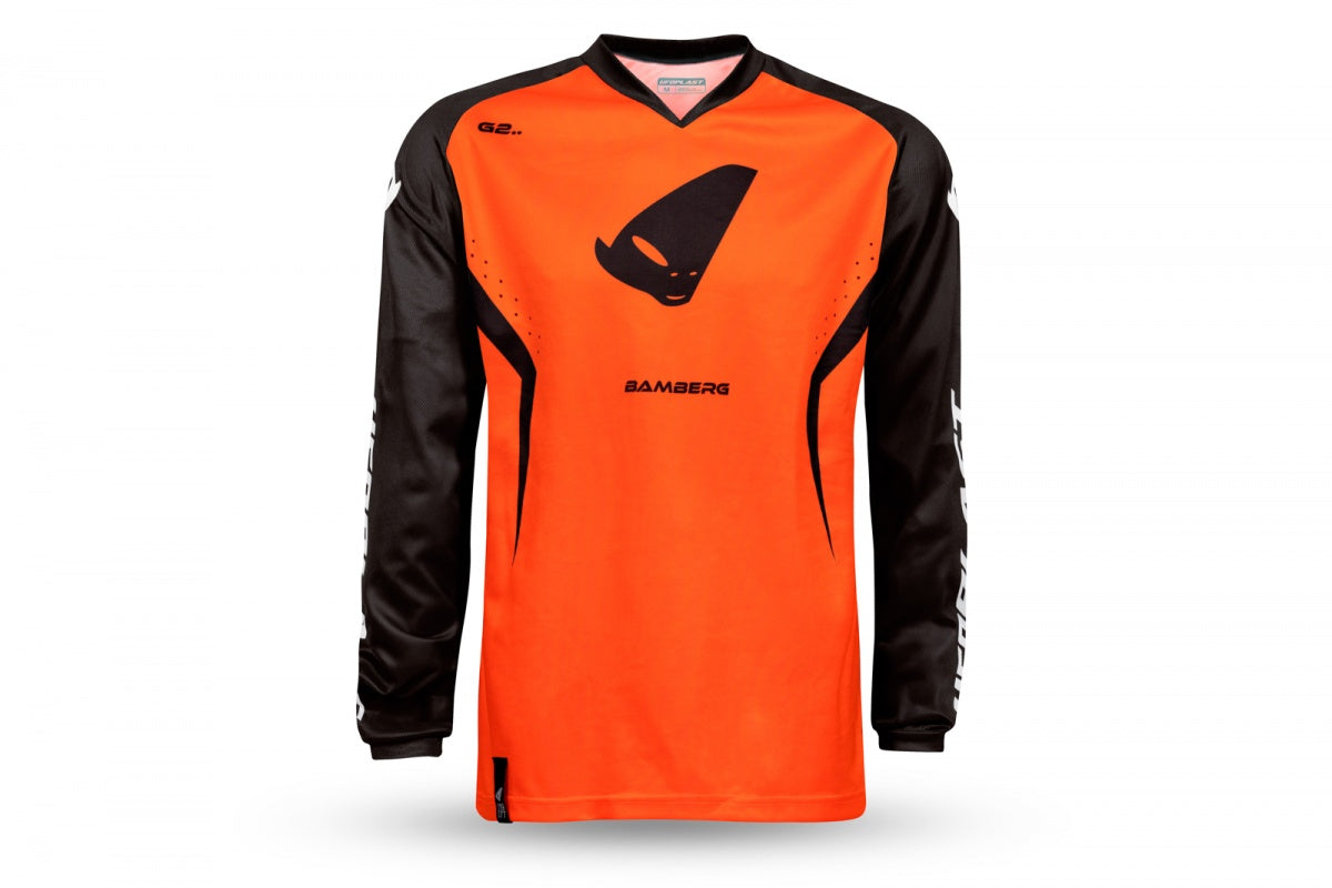 PLAYERA UFOPLAST BAMBERG BLACK ORANGE