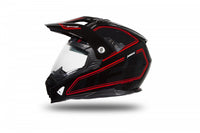 CASCO UFO HE182 BLACK RED