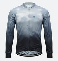 JERSEY BICYCLE LINE CYCLONE MAN NEGRO GRIS