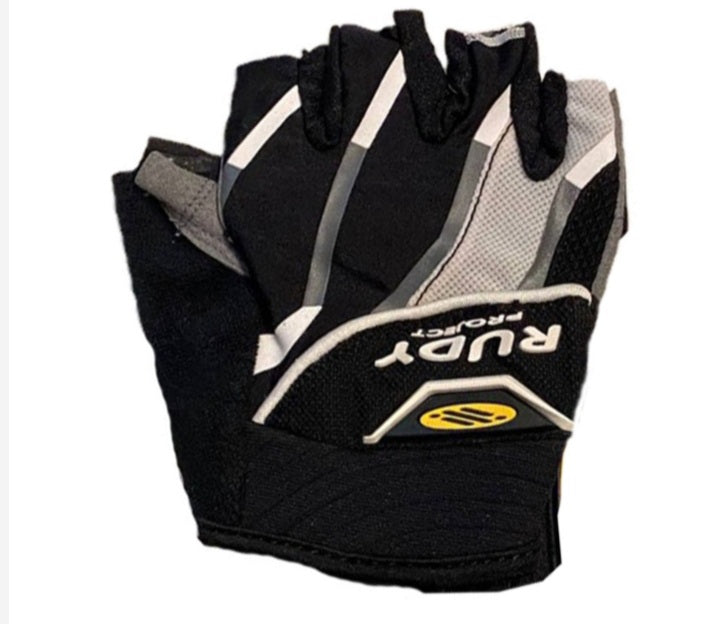GUANTES RUDY GRINDER BLACK/WHITE/SILVER