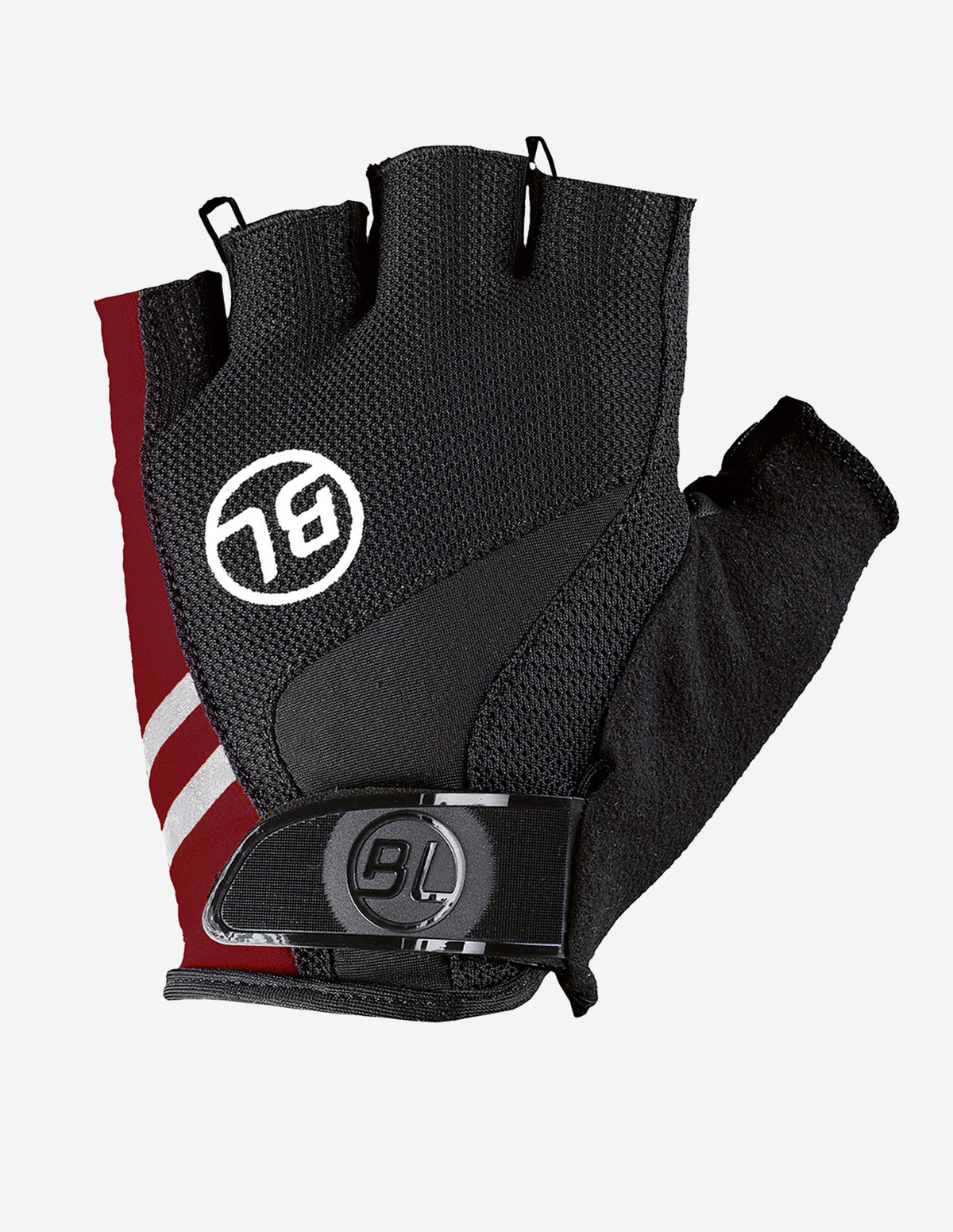 GUANTES BICYCLE PASSISTA BLACK BORDEAUX