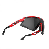 LENTES RUDY DEFENDER FIRE RED SMOKE BK