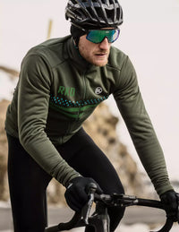 CHAMARRA BICYCLE LINE NORMANDIA_E MAN GREEN