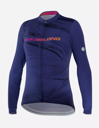 JERSEY BICYCLE LINE TRACY S4 WOMAN BLUE
