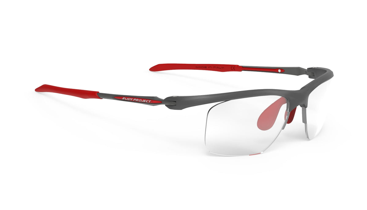 LENTE RUDY MAYA 9 S GRAPHITE STD RED