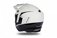 casco moto jet ufo sheratan negro blanco lateral trasero