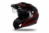 CASCO UFO HE182 BLACK RED
