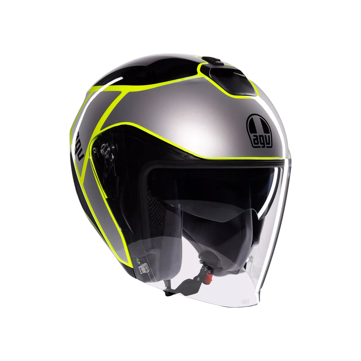 Casco para Moto AGV Irides Davao Amarillo Flúor
