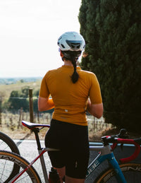 JERSEY BICYCLE BL45153-202 GHIAIA S3 WOMAN MOSTAZA