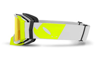 GOGGLE UFOPLAST WISE PRO 2.0 WHITE YELLOW
