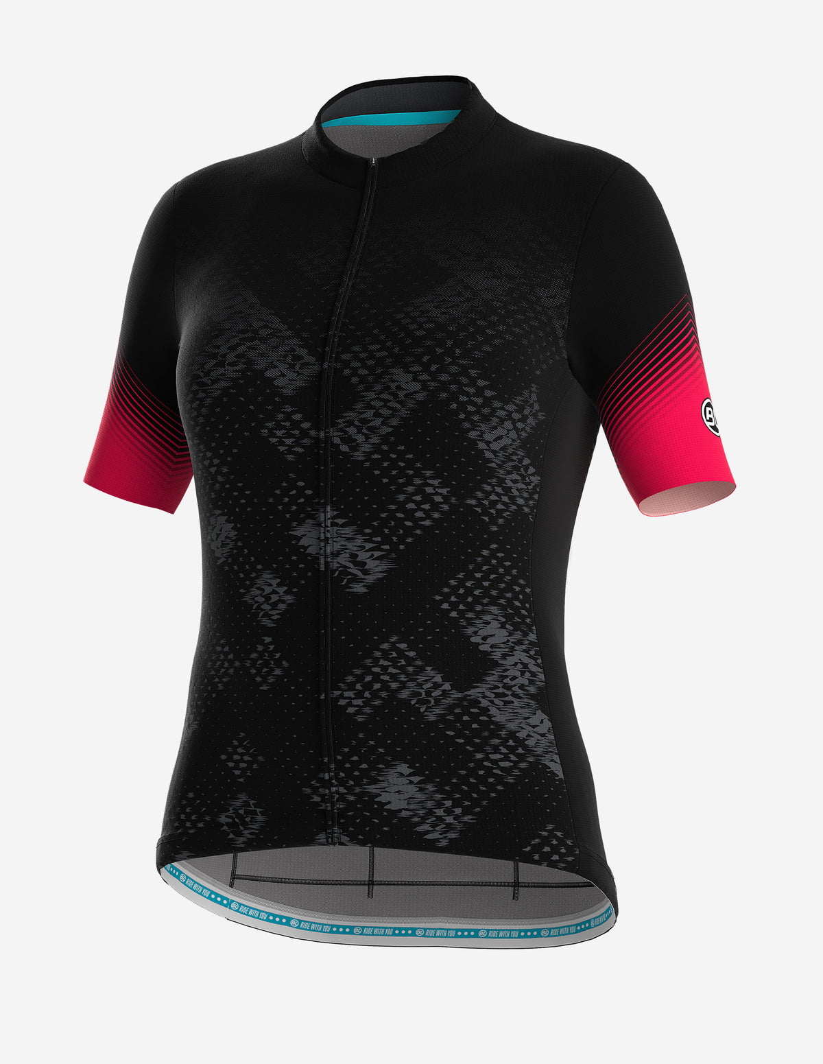 PLAYERA BICYCLE TRACY S2 LADY MANGA CORTA NEGRO