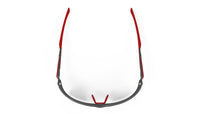 LENTE RUDY MAYA 9 S GRAPHITE STD RED