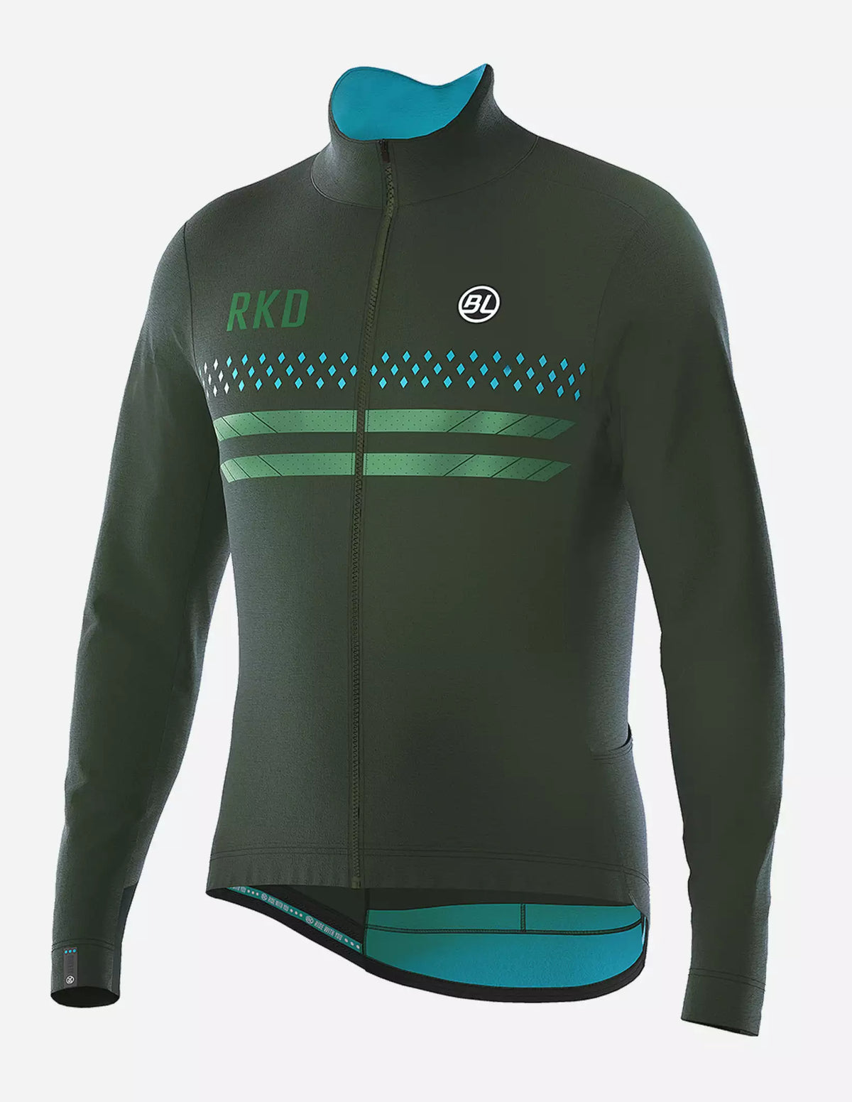 CHAMARRA BICYCLE LINE NORMANDIA_E MAN GREEN