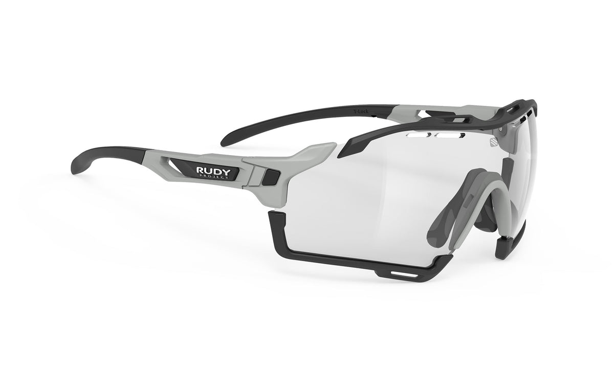LENTE RUDY CUTLINE LIGHT GREY FOTOCROMATICA BLACK