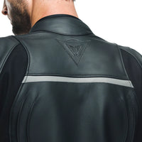 CHAMARRA DAINESE RACING 4 BLACK FLUO RED